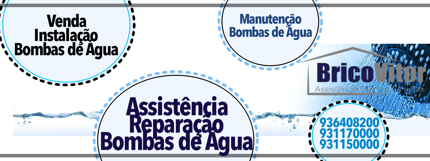 Assistência e reparação bombas de água Arcos de Valdevez