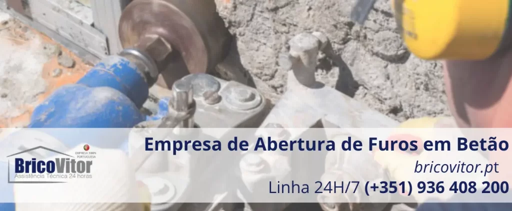 Empresa de Furos em Betão Póvoa de Varzim
